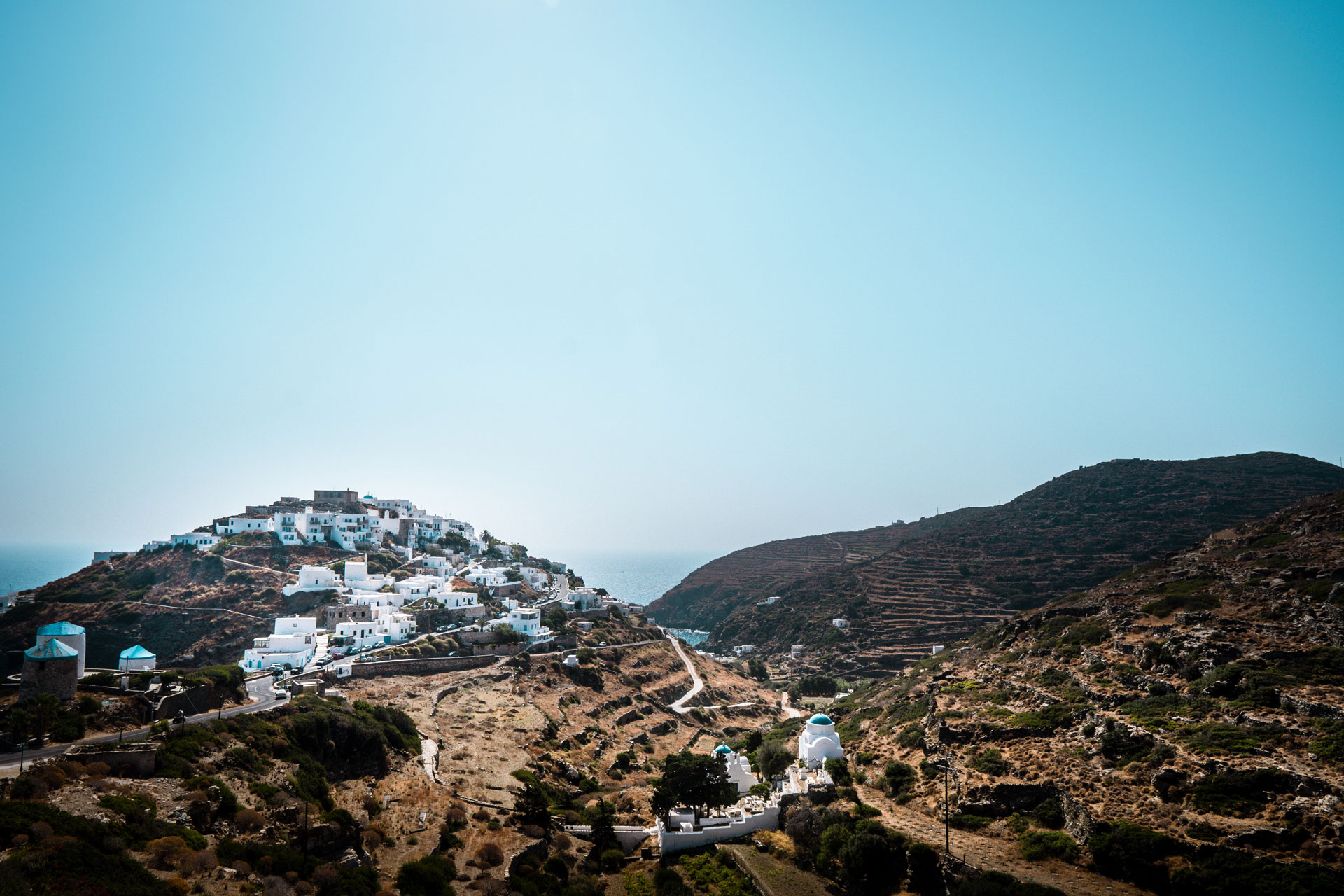 Kastro Sifnos, Milos, Greece