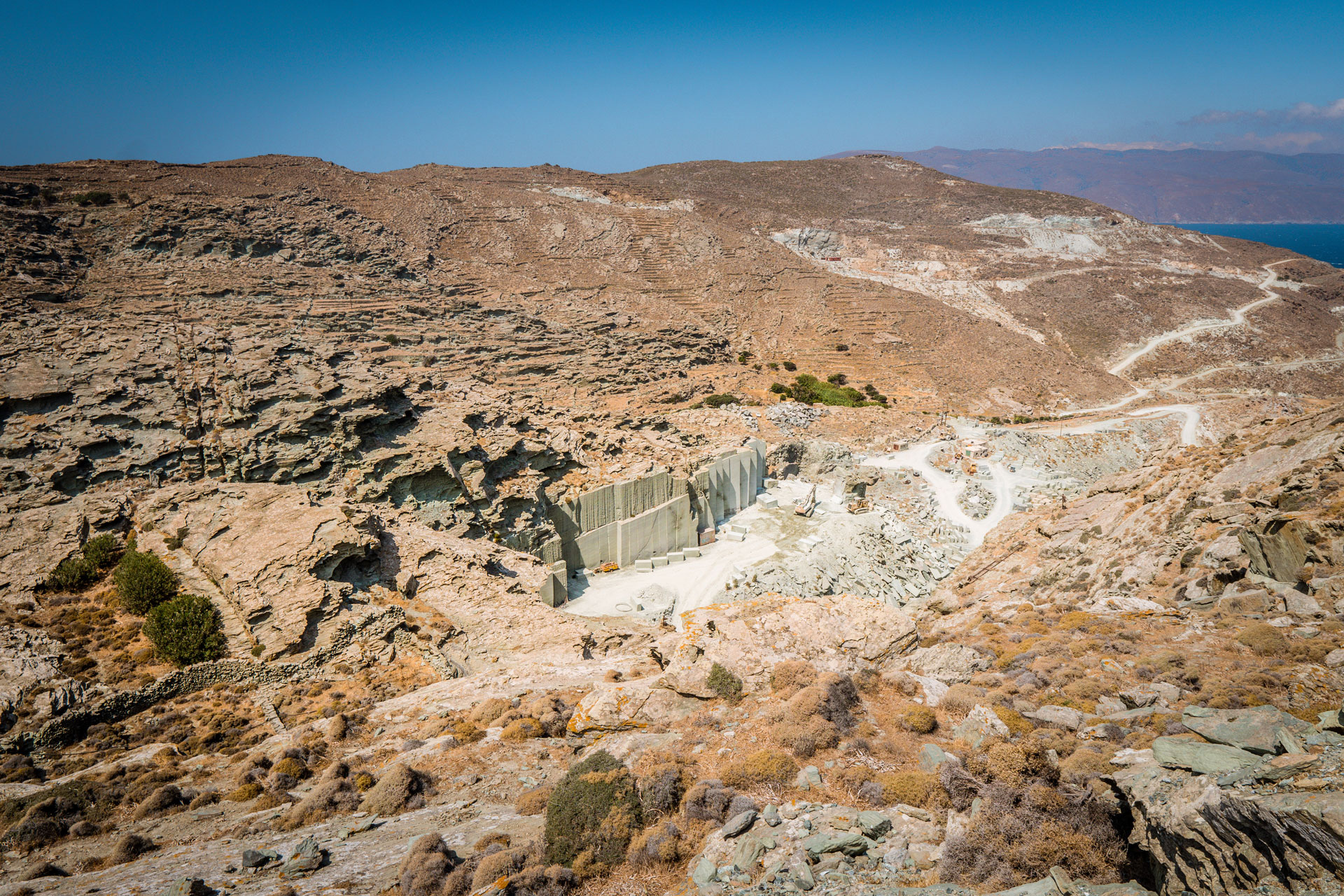 Marble Mine, Tinos, Greece
