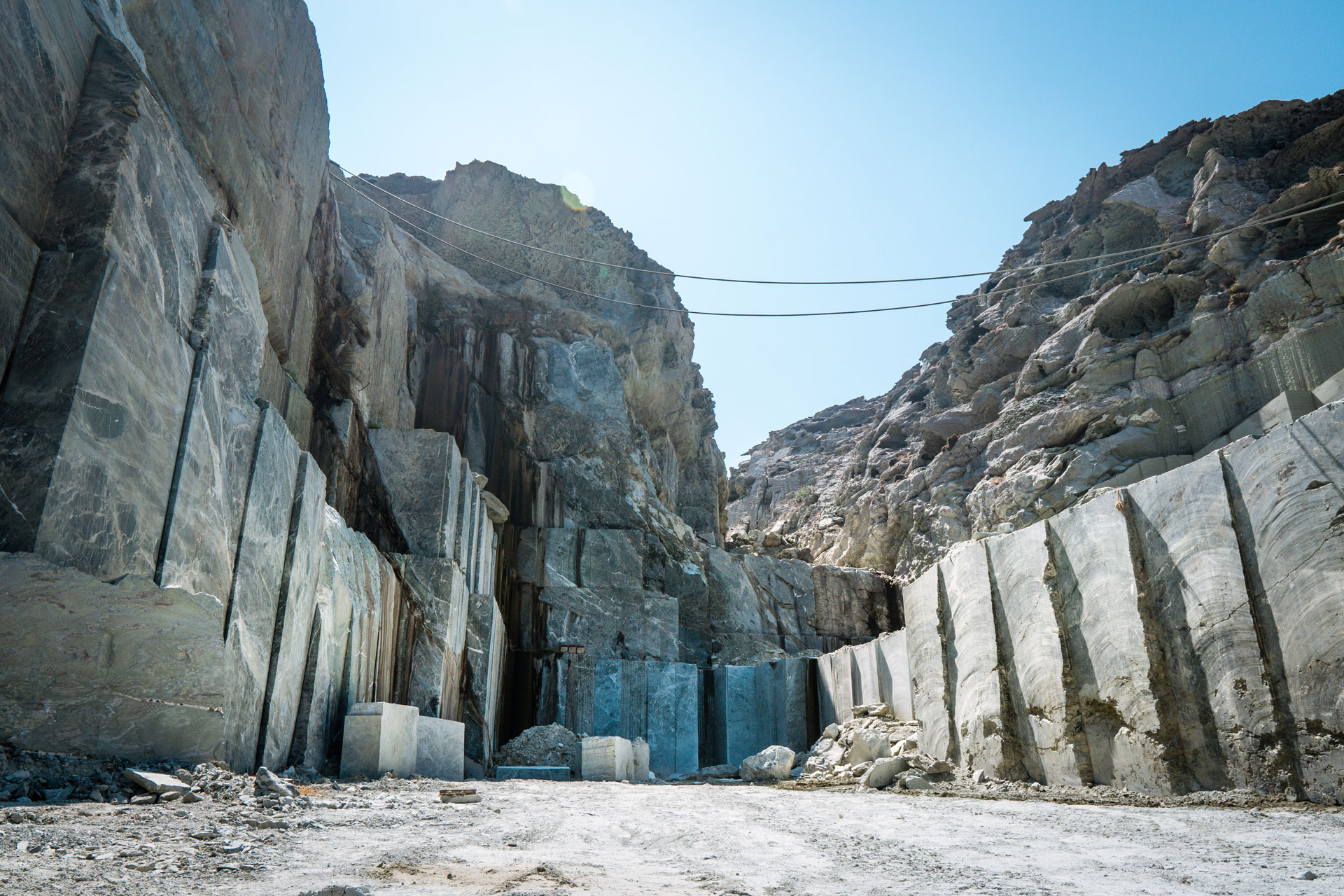 Marble Mine, Tinos, Greece